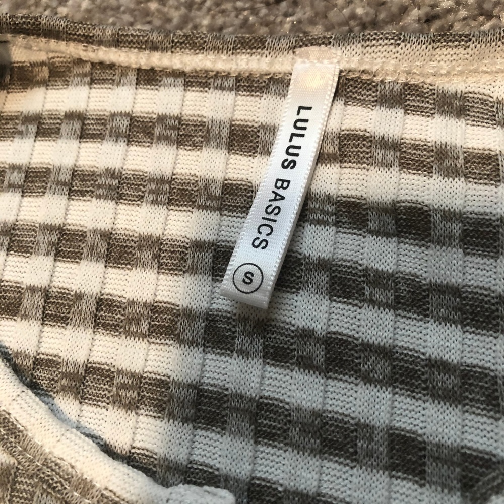 Lulus Ribbed Dress - Picture 6 of 7
